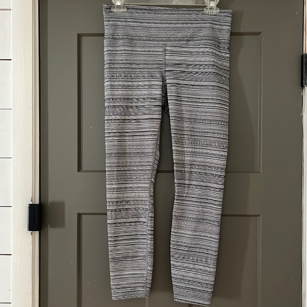 ATHLETA High Rise Jacquard Chaturanga Tight medium